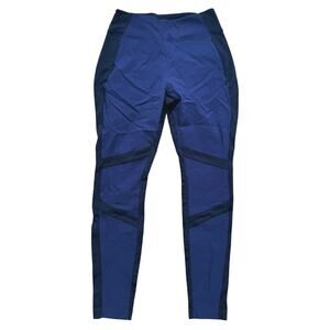 Athleta Gorpcore Highline Hybrid Summiter Leggings Small Black Navy Athletic